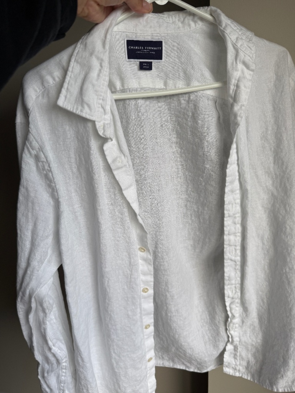 Charles Tyrwhitt Men’s Linen Medium slim fit